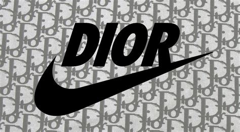 nike air dior logo